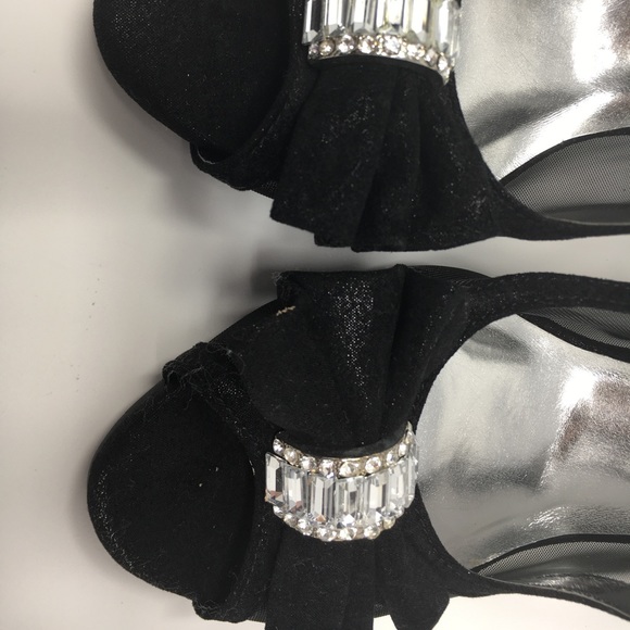 Platinum Collection by Jade Black Mesh Satin - Picture 10 of 13